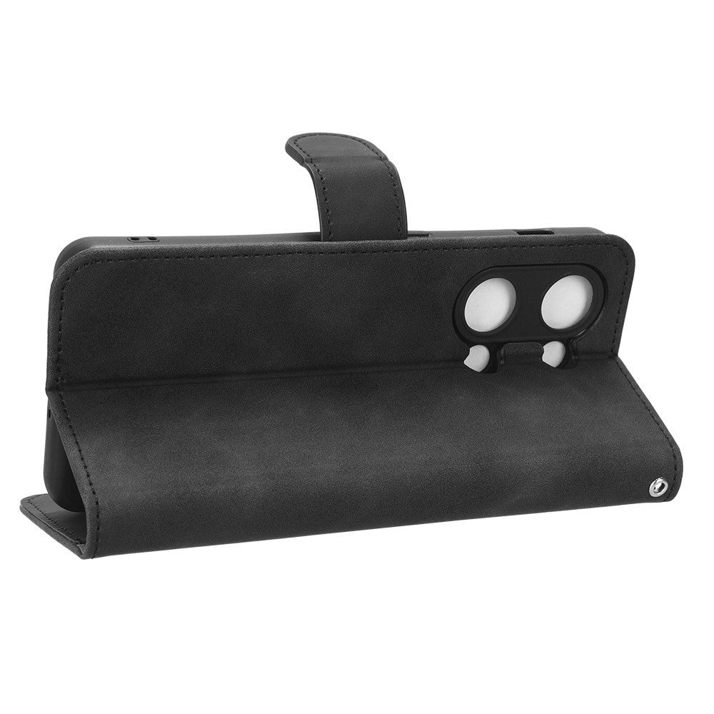 OnePlus Nord 3 (5G) Leather Flip Cover m. Lommebok og stativfunksjon - svart