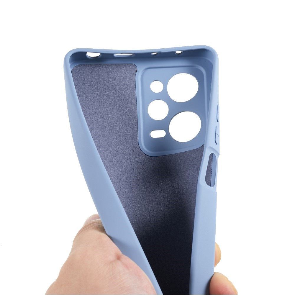 EIDERWOOD Xiaomi Poco X5 Pro (5G) Foret Fleksibelt Plast Bagside Cover - Blå