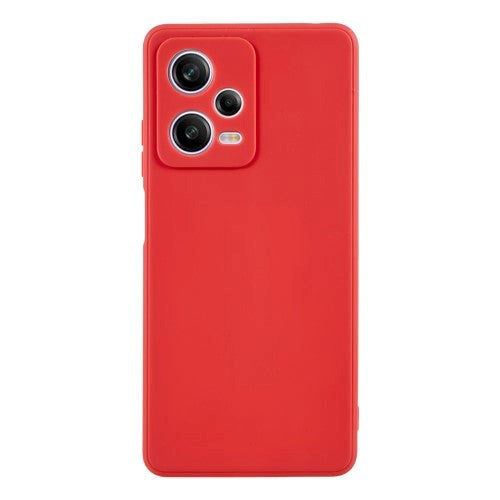 Xiaomi Redmi Note 12 Pro (5G) fleksibelt plastdeksel - rød