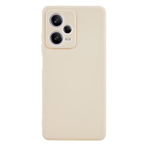 Xiaomi Redmi Note 12 Pro (5G) fleksibelt plastdeksel - beige