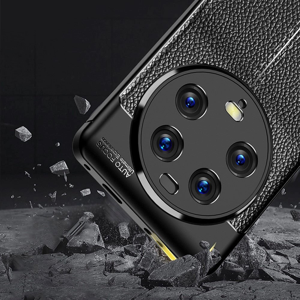 Xiaomi 13 Ultra skinndekket plastbakdeksel - svart