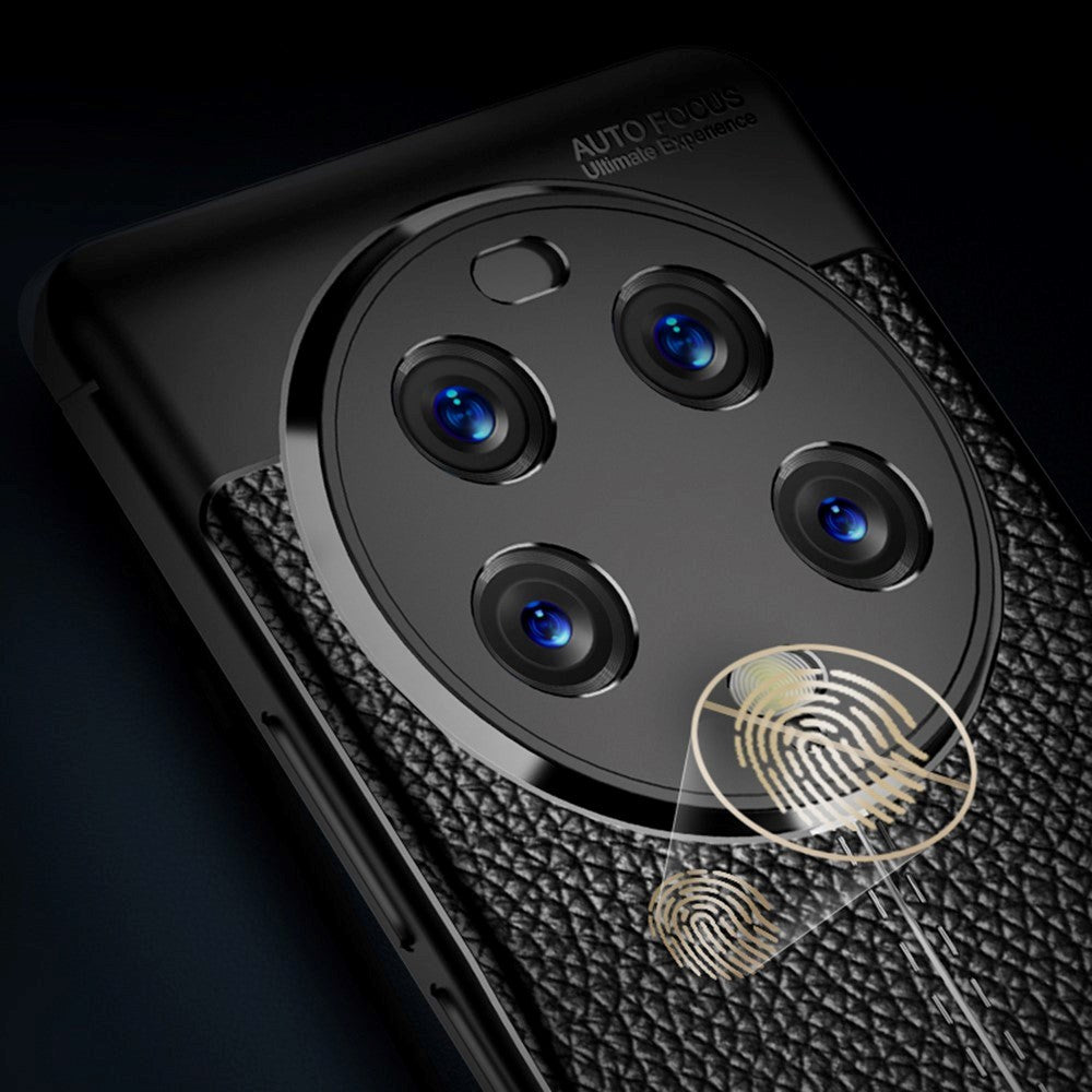 Xiaomi 13 Ultra skinndekket plastbakdeksel - svart