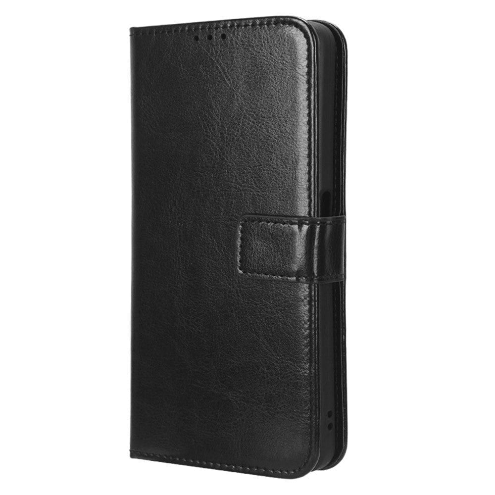 OnePlus Nord CE 3 Lite Leather Flip Cover m. Lommebok og stativfunksjon - svart