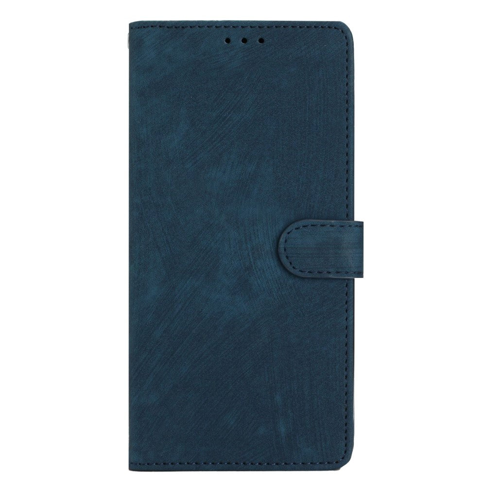 Xiaomi Redmi Note 11 Pro Leather Flip Cover m. Lommebok og stropp - blå