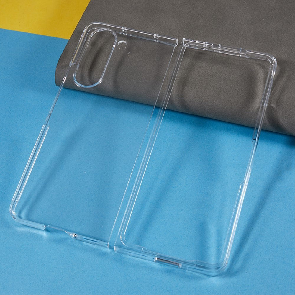 Samsung Galaxy Z Fold5 (5G) Bakdeksel i hardplast - Gjennomsiktig