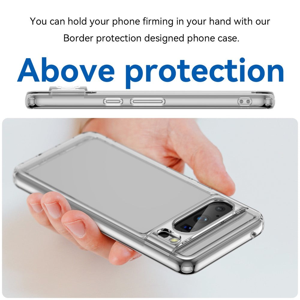 Google Pixel 8 Pro fleksibelt plastbakdeksel – gjennomsiktig