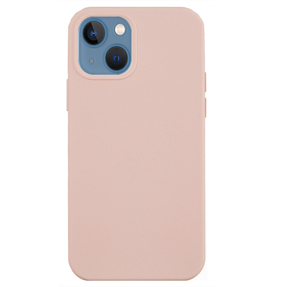 iPhone 15 flytende silikon bakdeksel - rosa