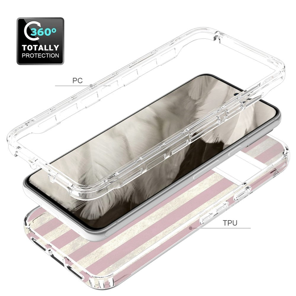 Google Pixel 8 2-i-1 hybrid plastbakdeksel - USA