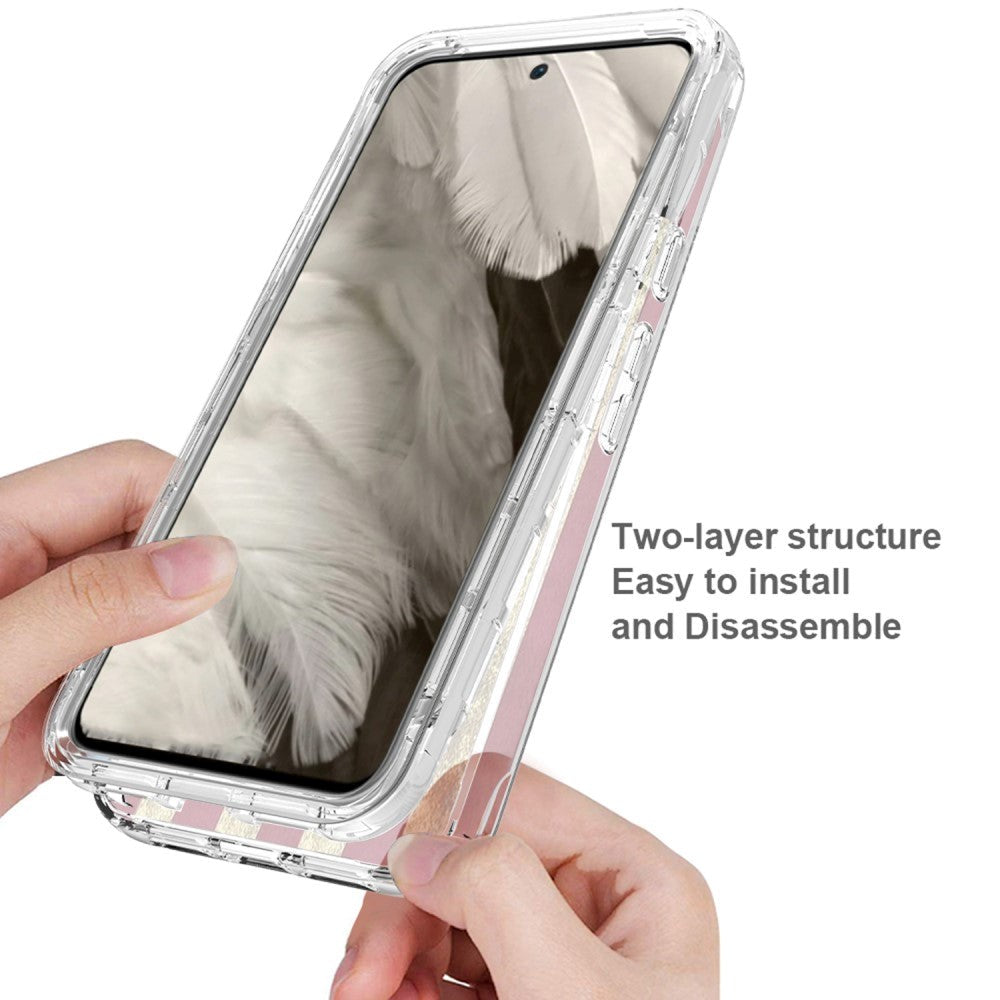 Google Pixel 8 2-i-1 hybrid plastbakdeksel - USA