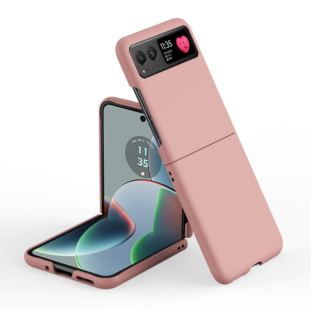 Motorola Razr 40 Hard Plastic Bakdeksel - Rosa