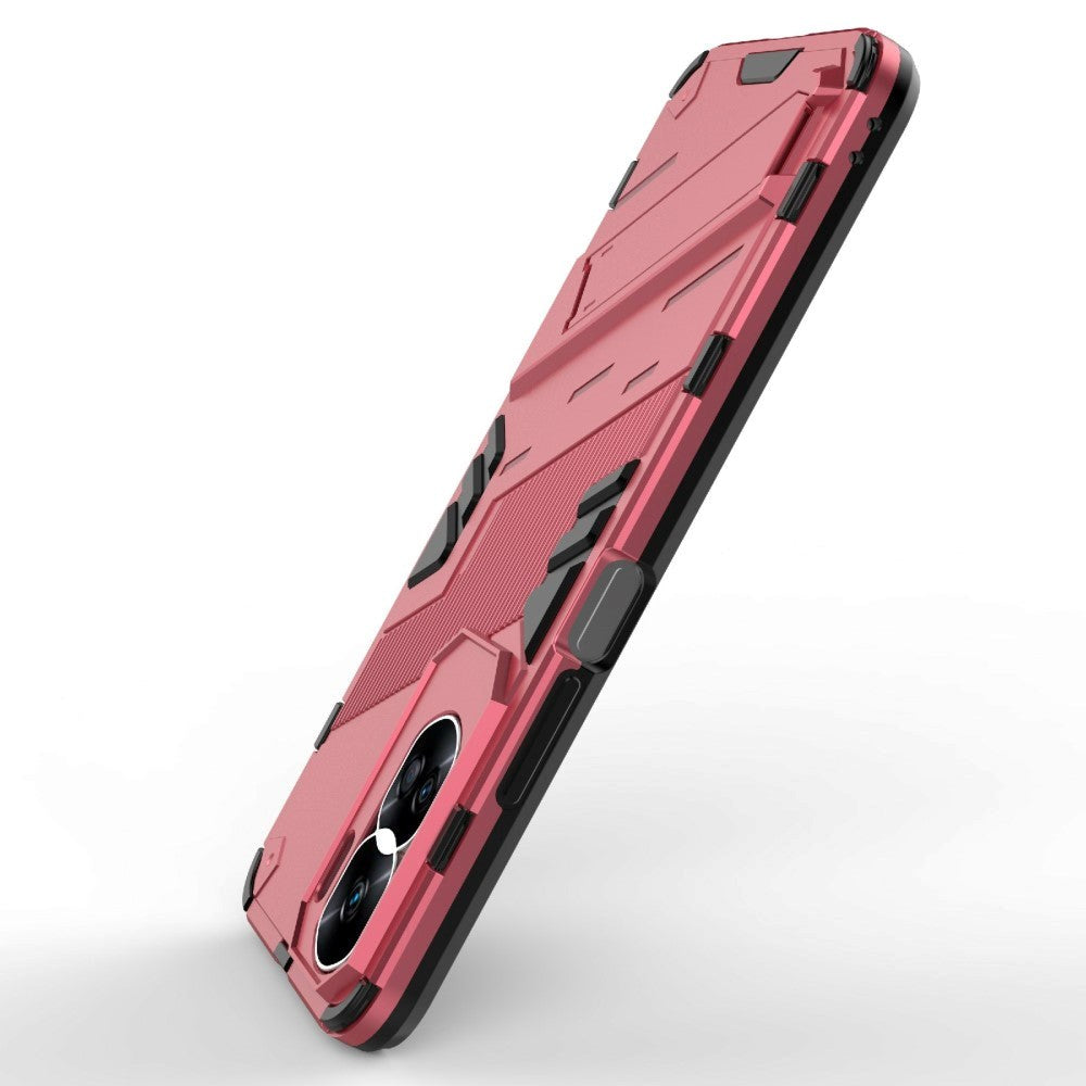 Honor 90 Lite Hybrid Craftsman Bakdeksel m. Stativ - Rosa
