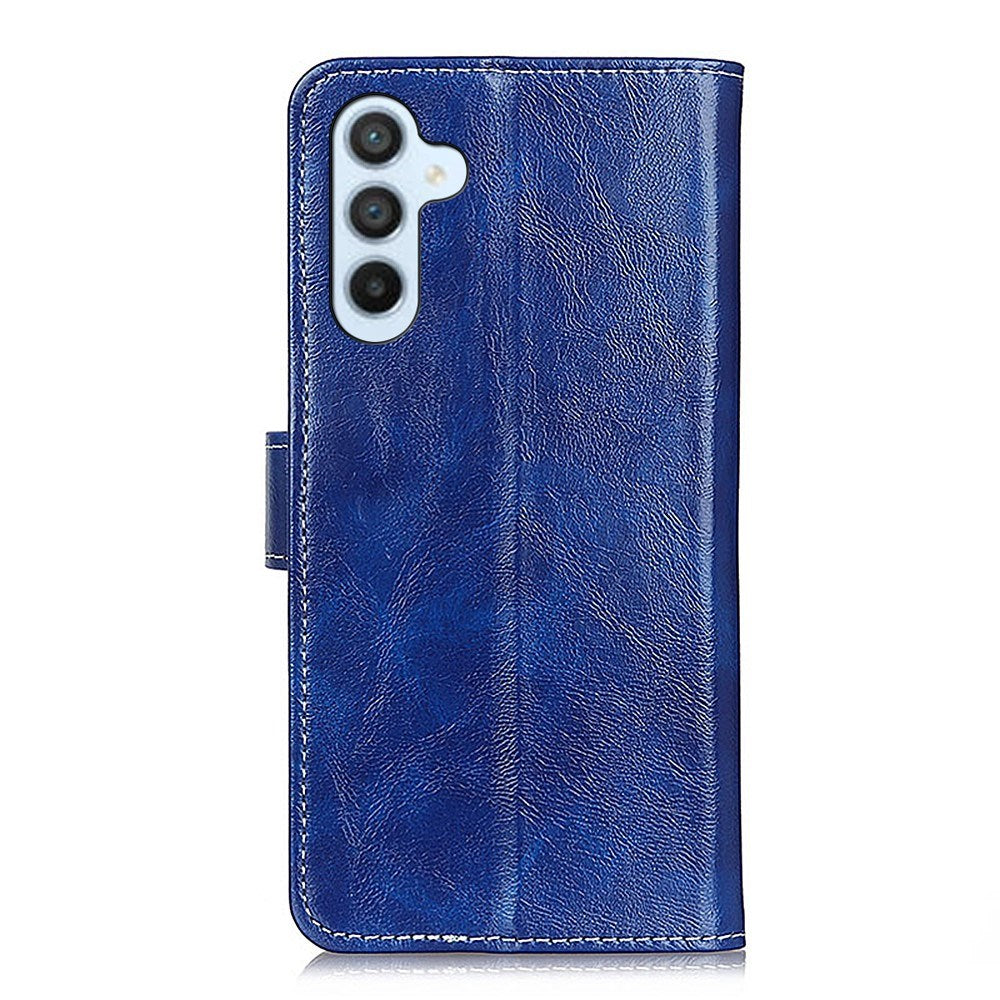 Samsung Galaxy S24+ (Plus) - EIDERWOOD Kunstlæder Flip Cover - Blå