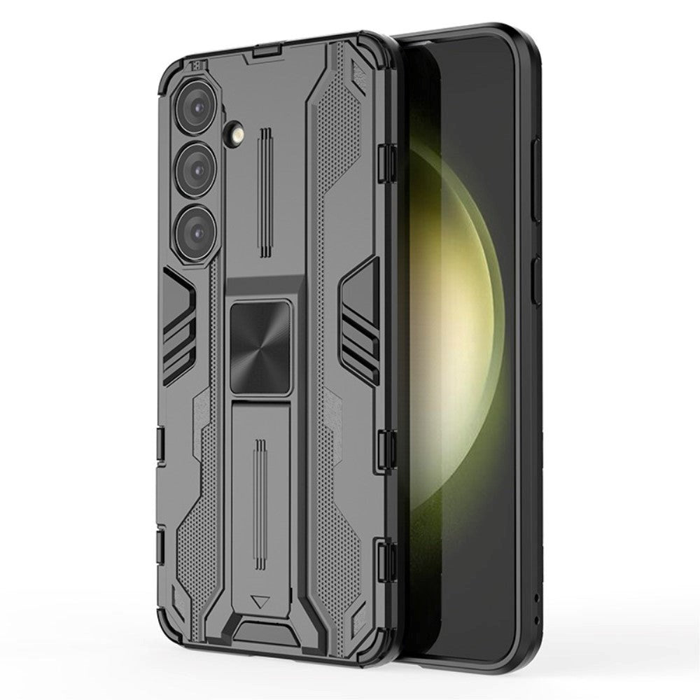 Samsung Galaxy S24+ (Plus) Craftsman Bakdeksel m. Stativ - Svart