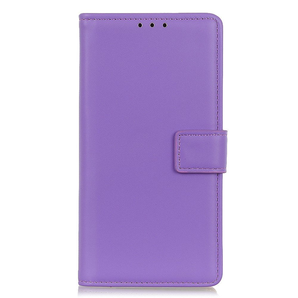 Xiaomi 14 Leather Flip Cover m. Lommebok og stativ - Lilla