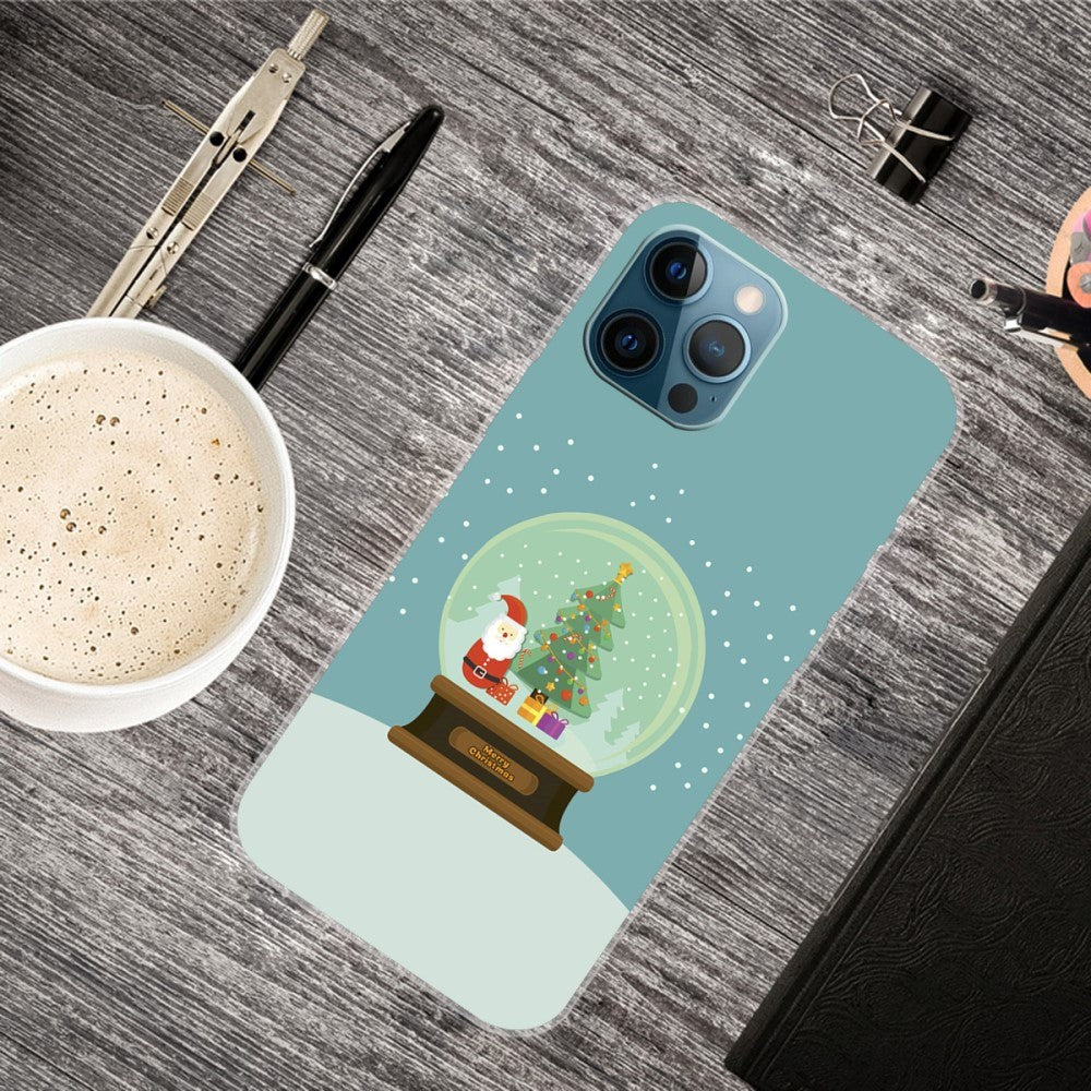 iPhone 15 Pro fleksibel plastbakside juledeksel - god jul - julekule