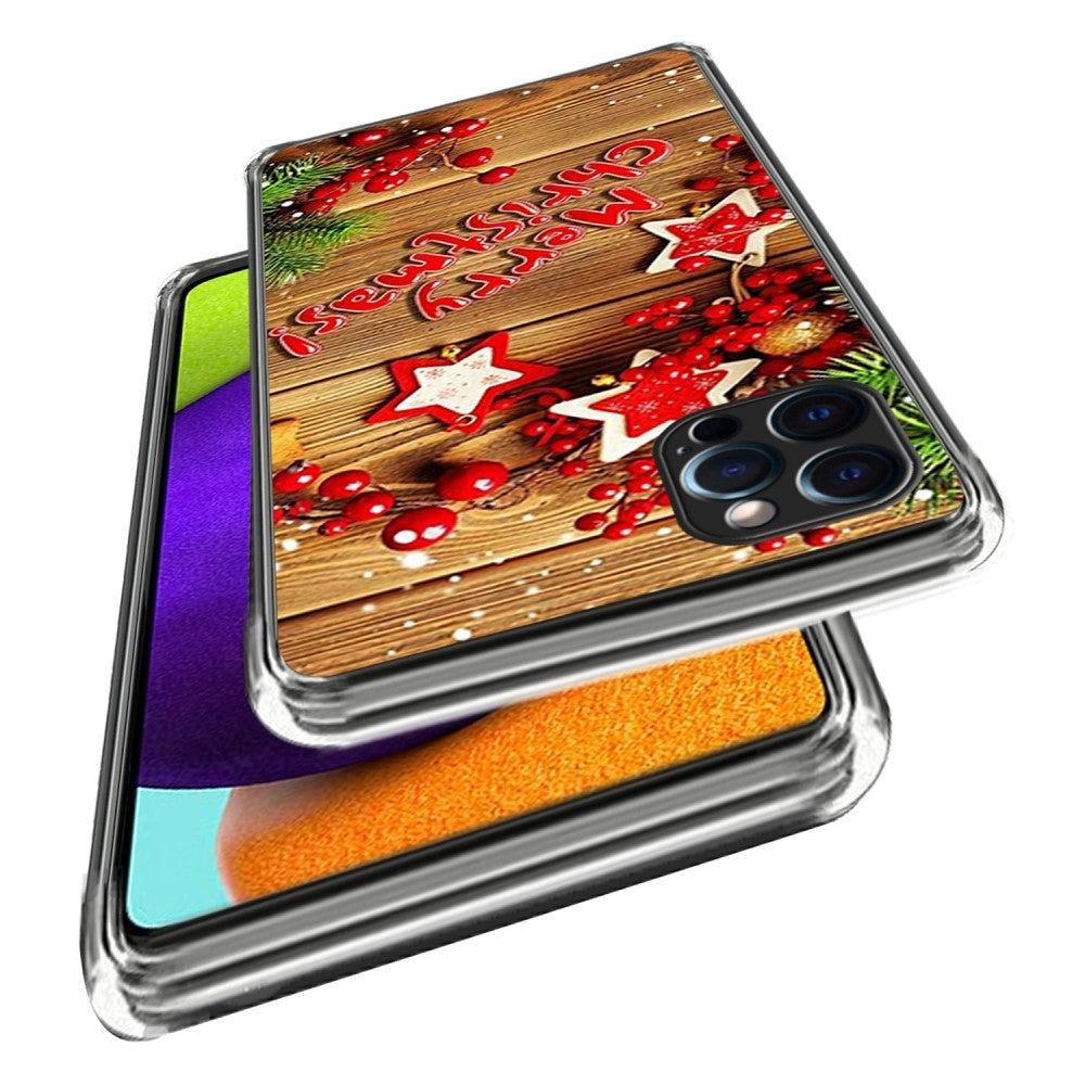 iPhone 15 Pro TPU plast juledeksel - god jul