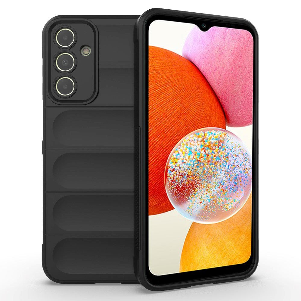 Samsung Galaxy A15 (5G) / A15 fleksibelt plastdeksel - svart