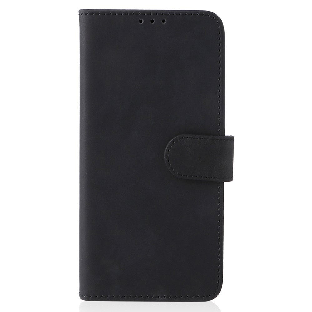 Xiaomi 14 Pro Leather Flip Cover m. Kortholder og stativfunksjon - svart