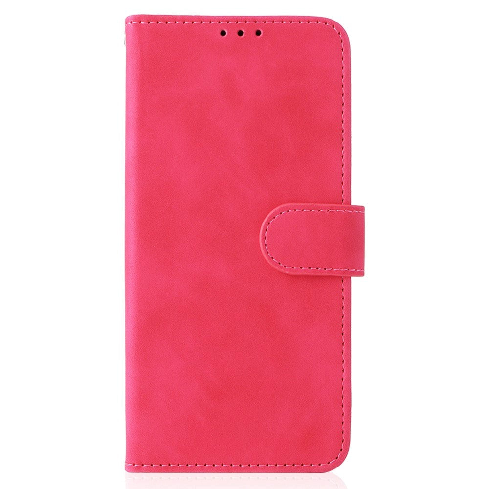 Xiaomi 14 Pro Leather Flip Cover m. Kortholder og stativfunksjon - Rosa