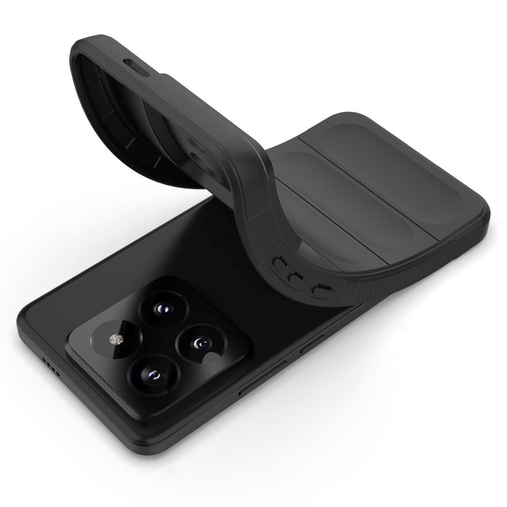 Xiaomi 14 Pro fleksibelt plastdeksel - svart