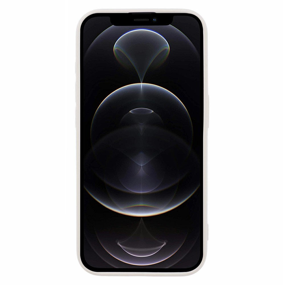 EIDERWOOD iPhone 12 Pro Max Fleksibelt Plastik Bagside Cover - Hvid