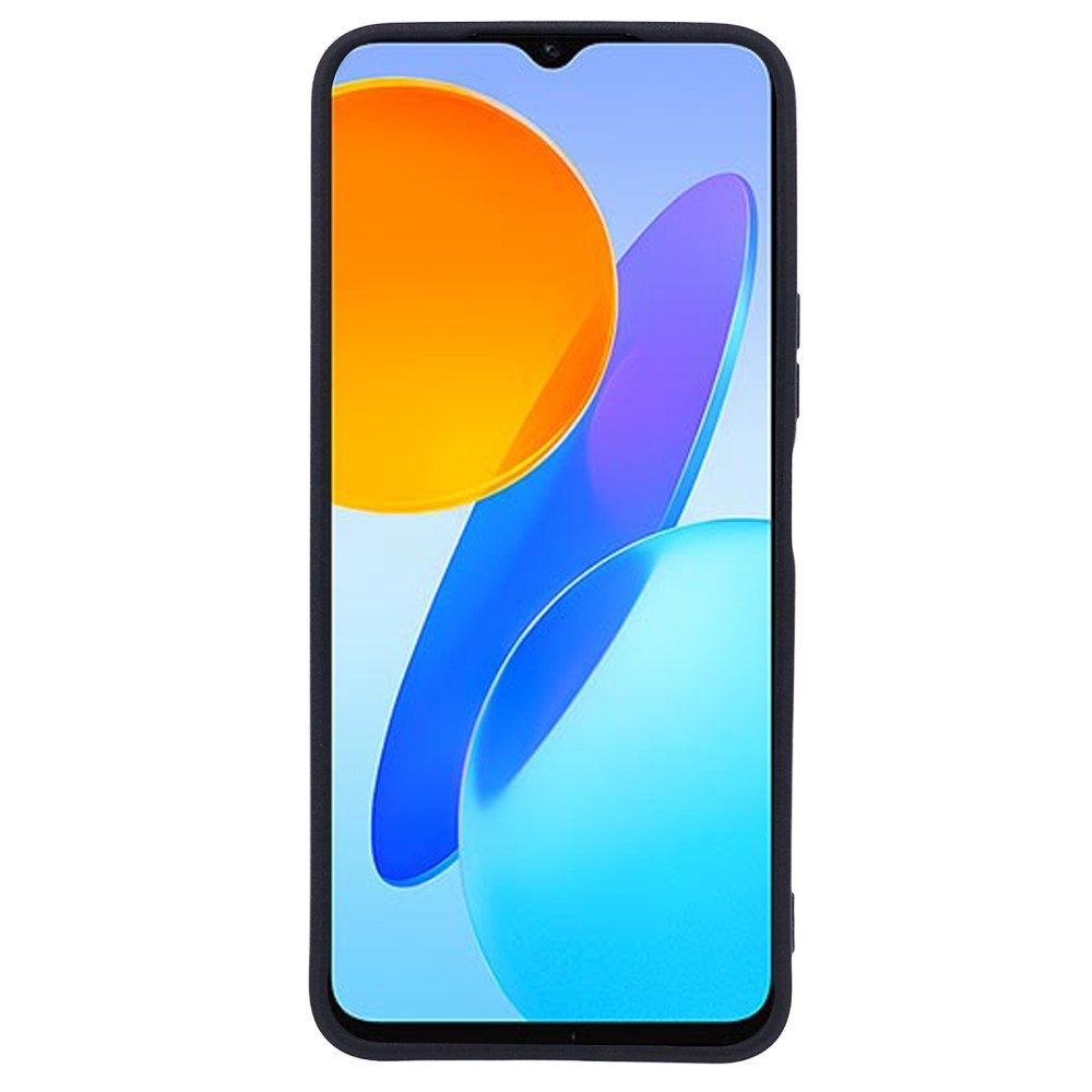 EIDERWOOD Honor X8 (5G) Bakdeksel i matt fleksibel plast - svart