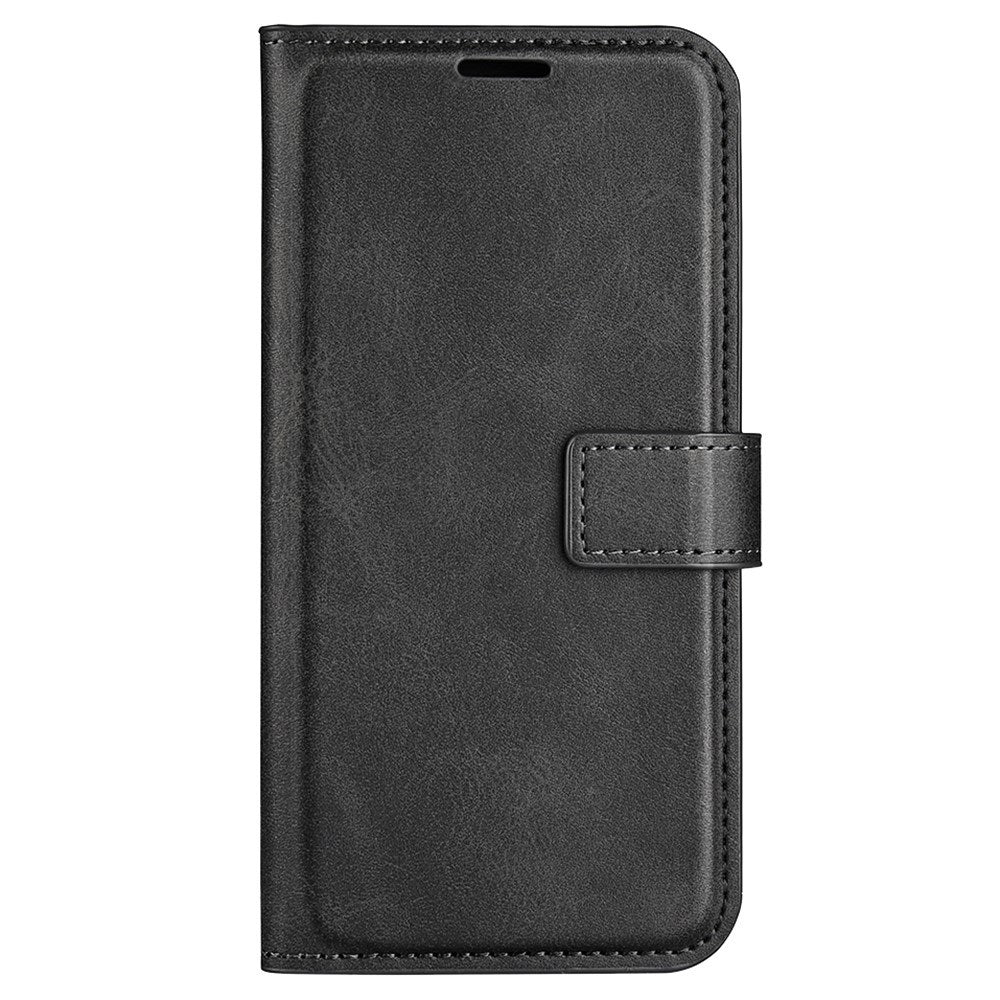 EIDERWOOD Oppo A79 (5G) / A2 (5G) Leather Flip Cover m. Kortholder og stativfunksjon - svart