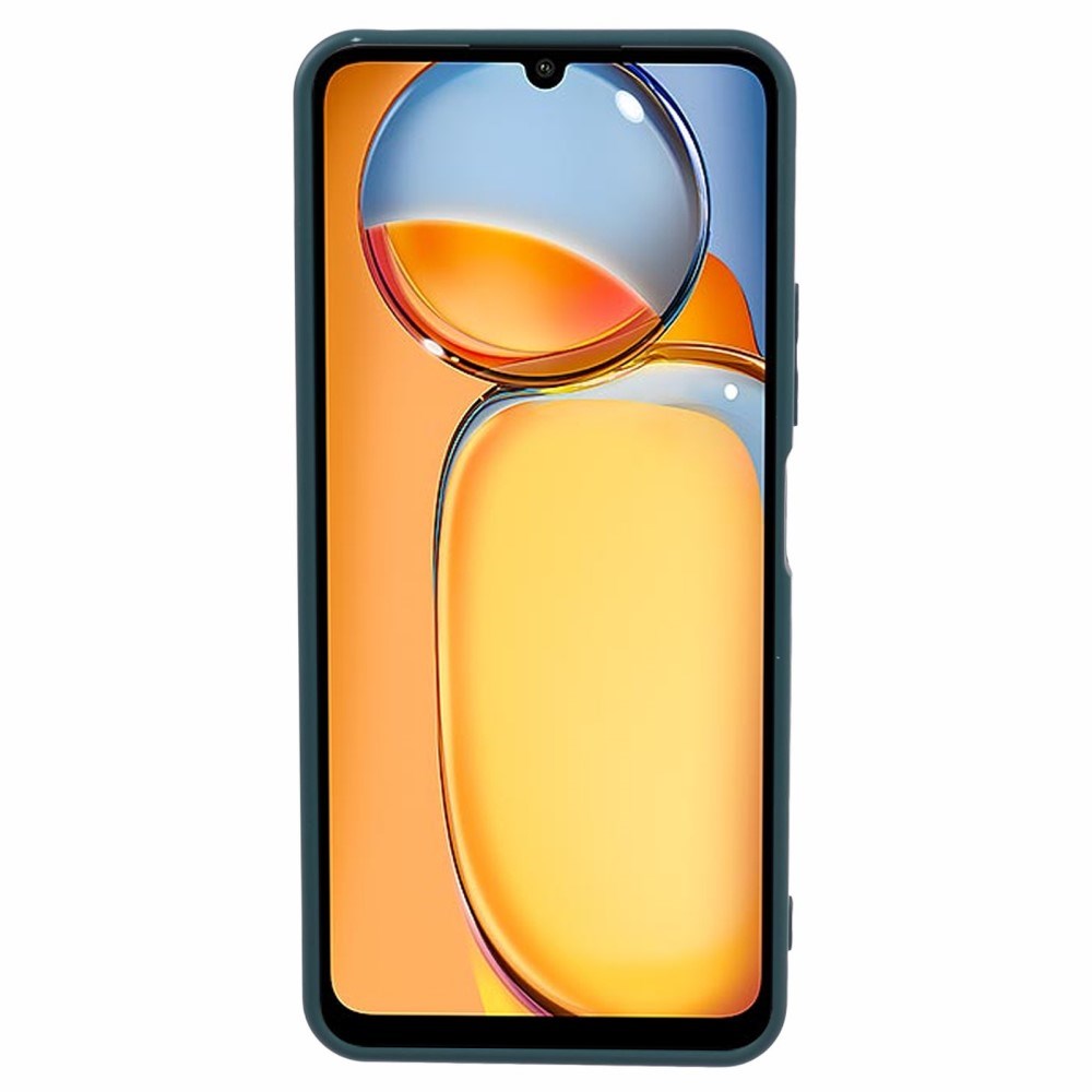 EIDERWOOD Xiaomi Poco C65 / Redmi 13C fleksibelt plastbakdeksel - mørkegrønn