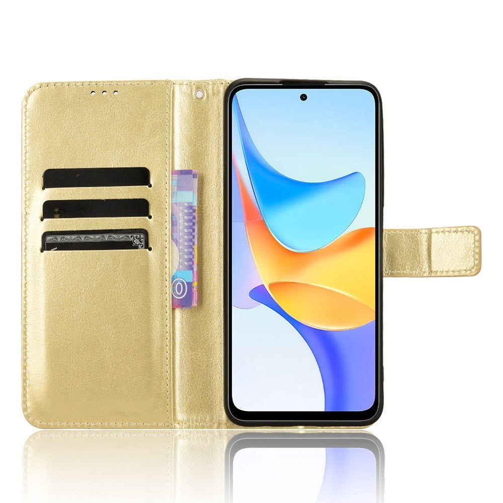 Honor X7b / 90 Smart - EIDERWOOD Faux Leather Flip Cover m. Stropp - Gull