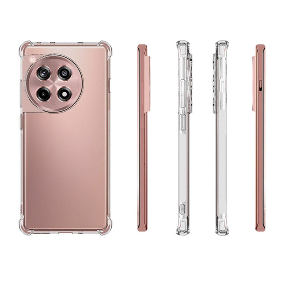 EIDERWOOD OnePlus 12R fleksibelt plastdeksel - gjennomsiktig