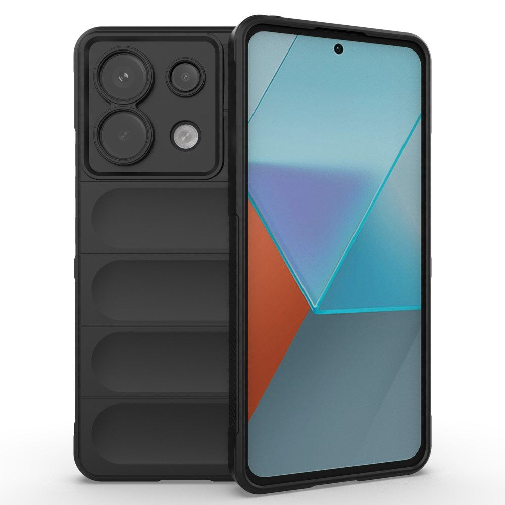 EIDERWOOD Xiaomi Redmi Note 13 Pro (5G) fleksibelt plastdeksel - svart