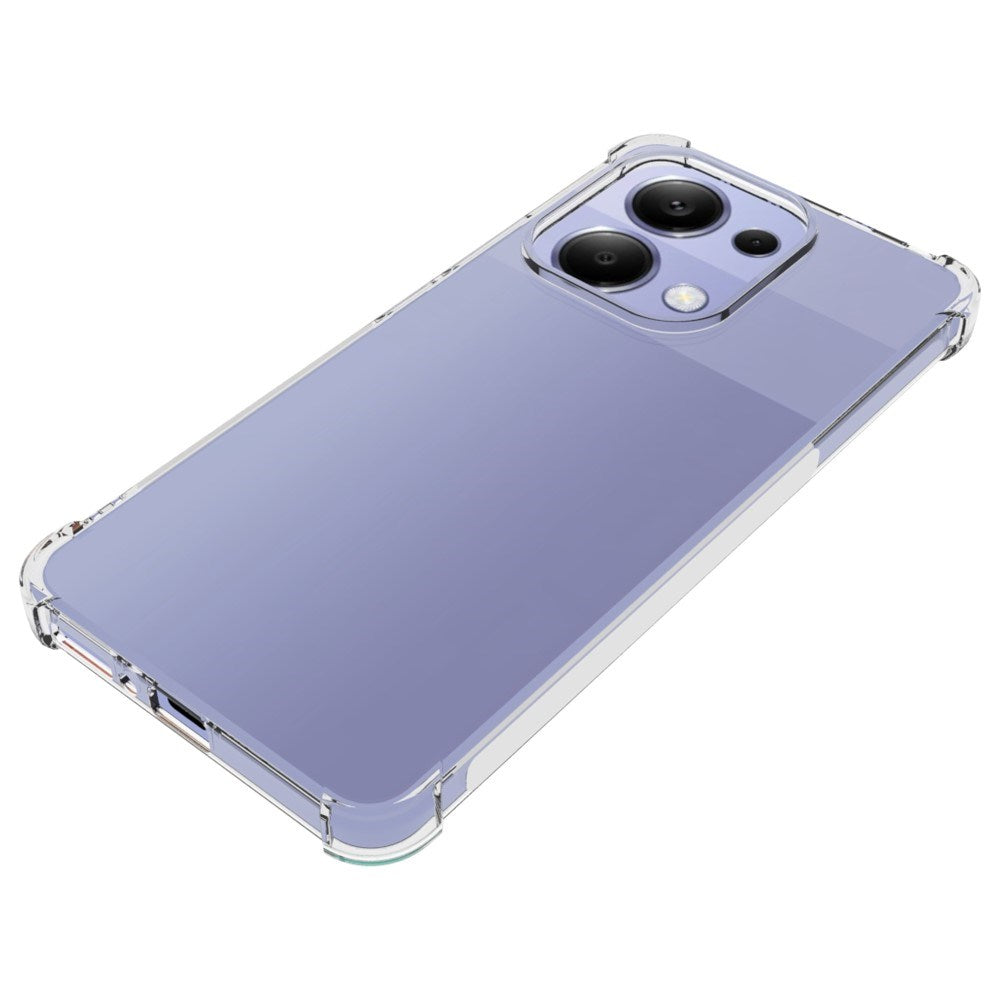 EIDERWOOD Xiaomi Redmi Note 13 (4G) Fleksibelt Plastik Cover - Gennemsigtig