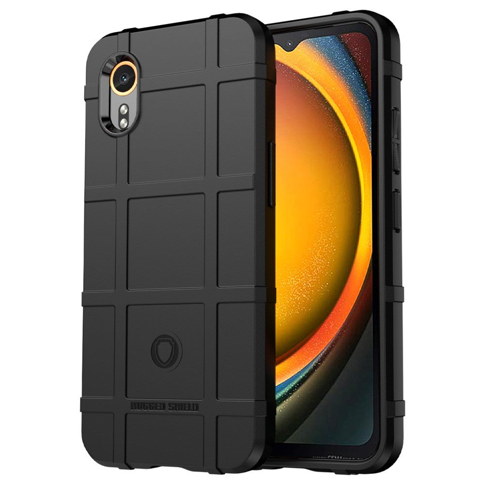 EIDERWOOD Samsung Galaxy Xcover 7 Rugged Shield Series Craftsman Bakdeksel - Svart