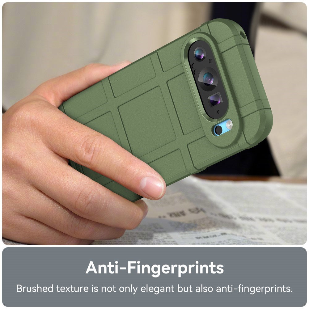 EIDERWOOD Google Pixel 9 Pro XL Rugged Shield Series Håndværker Bagside Cover - Grøn