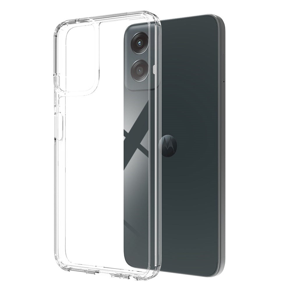 EIDERWOOD Motorola Moto G 5G (2024) Hybrid plastbakdeksel - gjennomsiktig