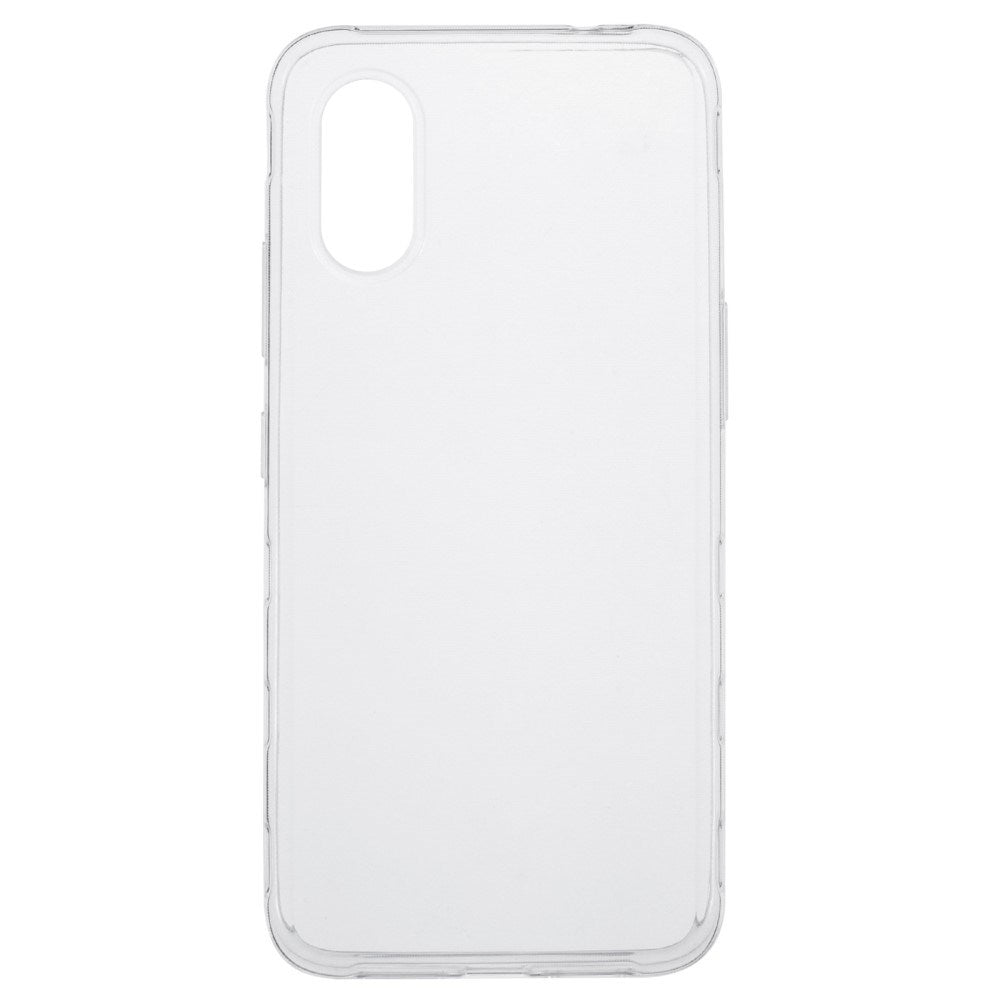 Samsung Galaxy Xcover 7 - EIDERWOOD Fleksibelt Plastik Bagside Cover - Gennemsigtig