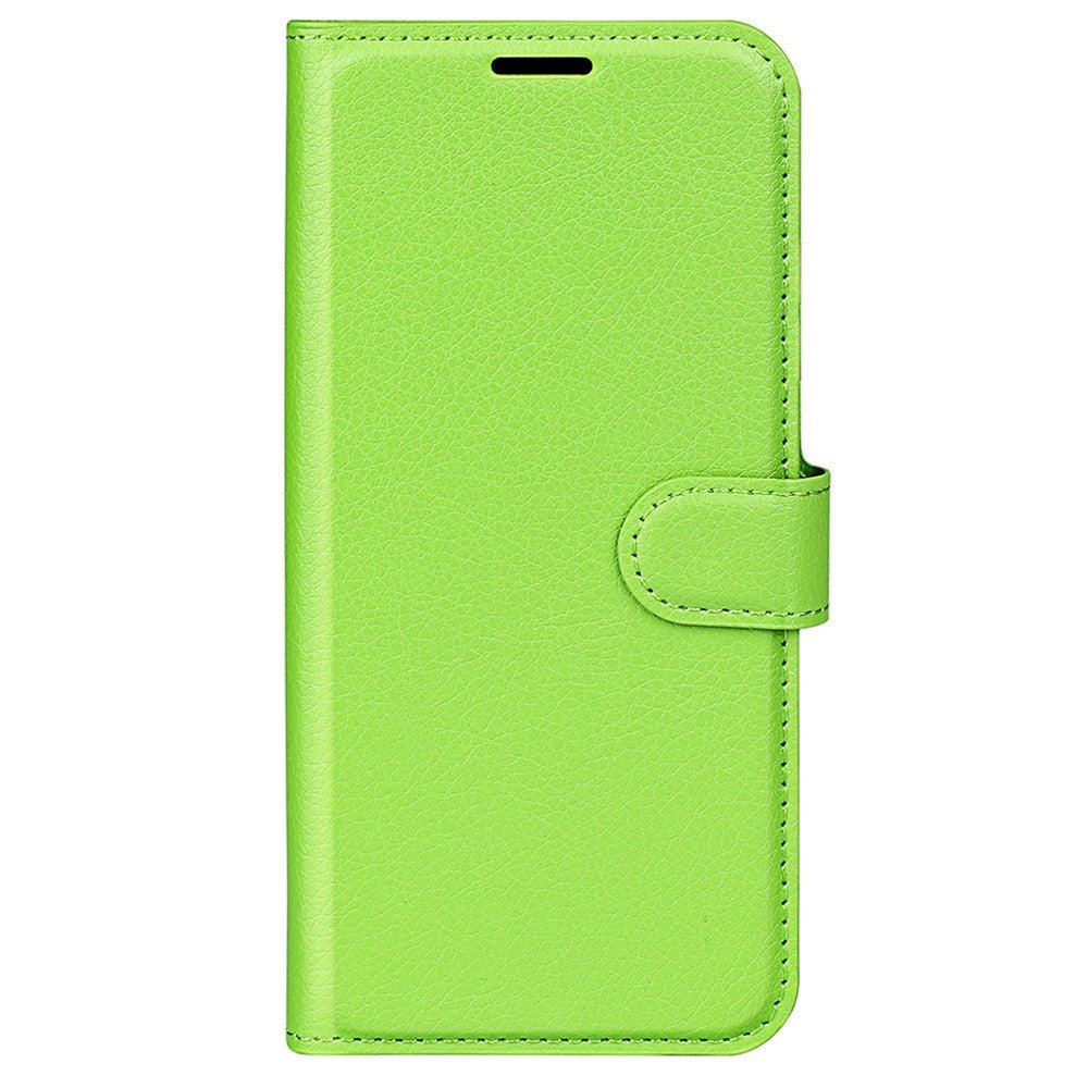 Honor X7b / 90 Smart - EIDERWOOD Faux Leather Flip Cover m. Kortholder og stativfunksjon - Grønn