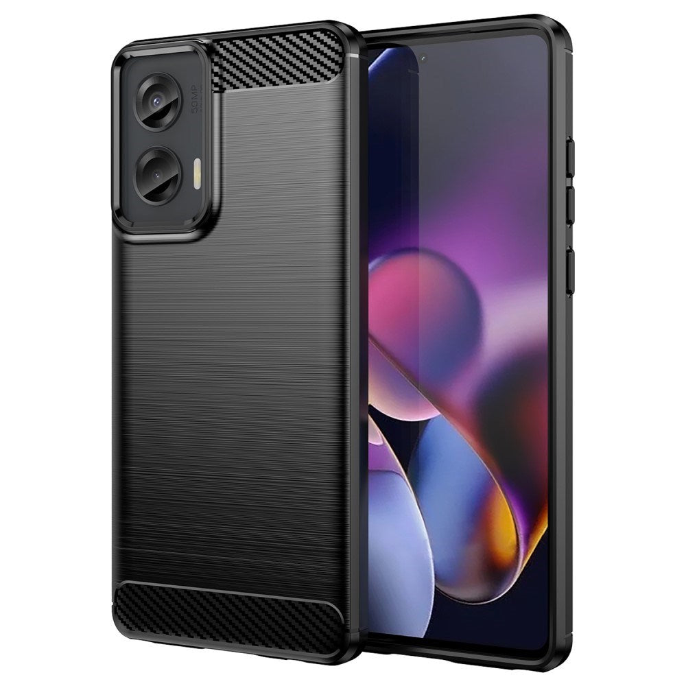 EIDERWOOD Motorola Moto G Stylus 5G (2024) Bakdeksel i børstet karbon - svart