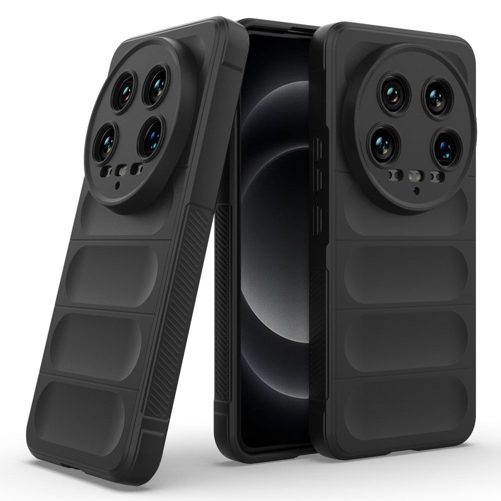 EIDERWOOD Xiaomi 14 Ultra Flexible Plastic Bakdeksel - Svart