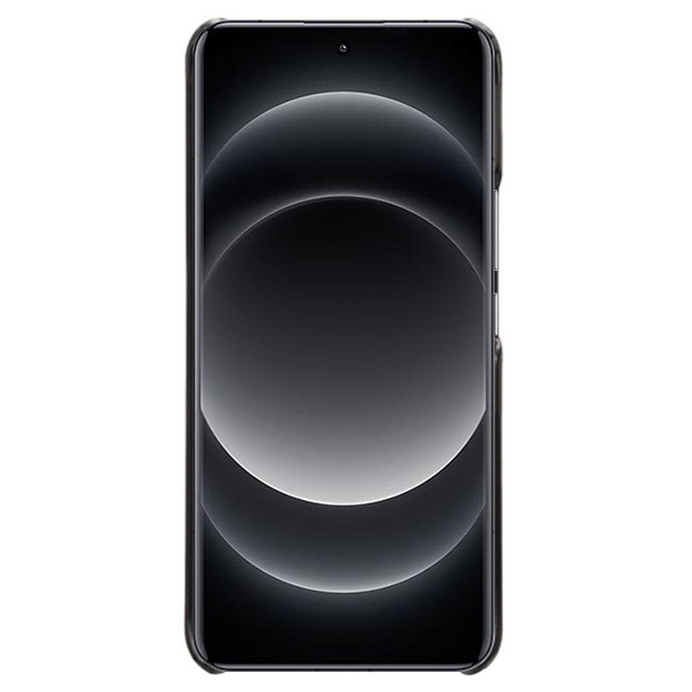 EIDERWOOD Xiaomi 14 Ultra Faux Leather Bakdeksel - Svart