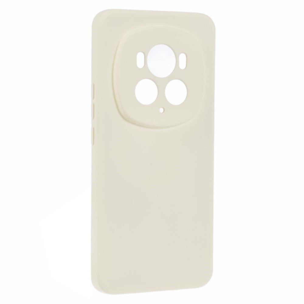 EIDERWOOD Honor Magic6 Pro 5G plastdeksel – Beskyttende deksel med fiberfôr og nøyaktig kamerautskjæring – hvit