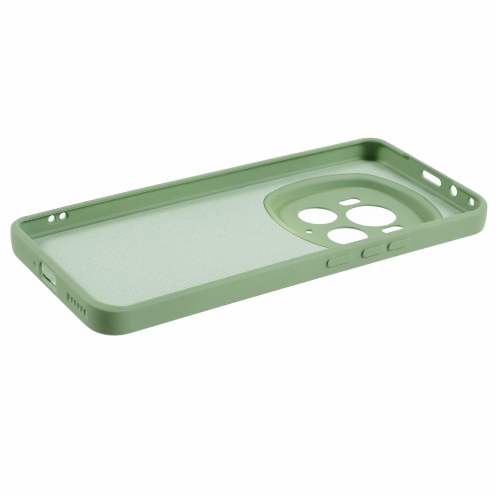 EIDERWOOD Honor Magic6 Pro 5G plastdeksel – Beskyttende deksel med fiberfôr og nøyaktig kamerautskjæring – Lysegrønn