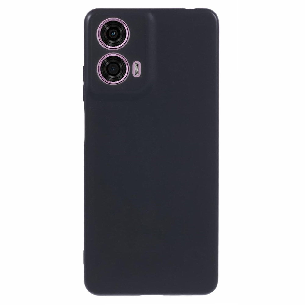 Motorola Moto E14 4G/G04 4G/G04s 4G/G24 4G - EIDERWOOD fleksibelt plastdeksel - svart
