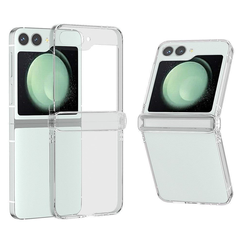 EIDERWOOD Samsung Galaxy Z Flip7 FE / Flip6 Hårdt Plastik Bagside Cover - Gennemsigtig