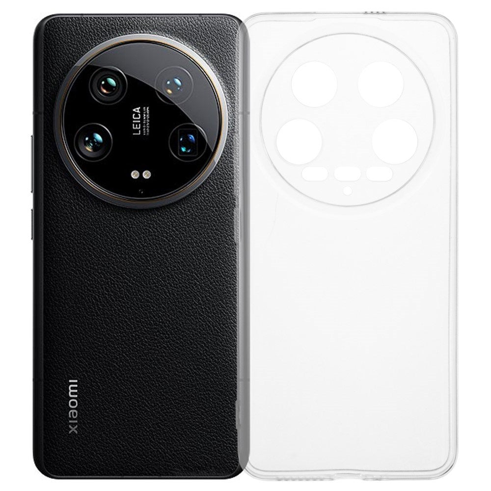EIDERWOOD Xiaomi 14 Ultra fleksibelt plastbakdeksel - gjennomsiktig