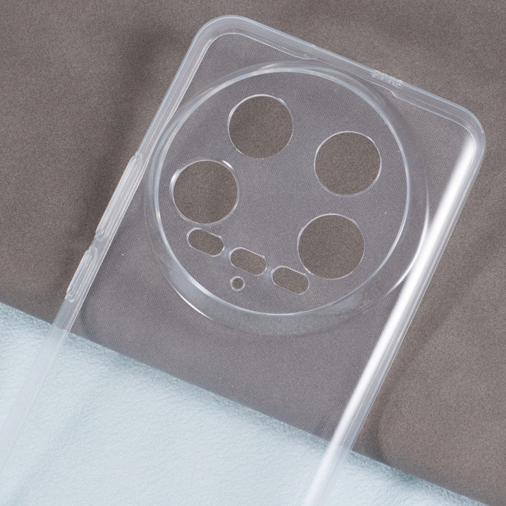 EIDERWOOD Xiaomi 14 Ultra fleksibelt plastbakdeksel - gjennomsiktig