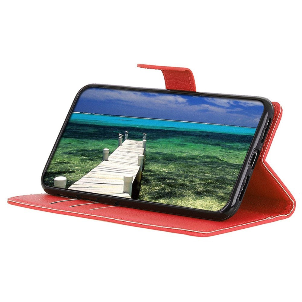 EIDERWOOD OnePlus Nord CE4 (5G) Læder Flip Cover m. Pung - Rød