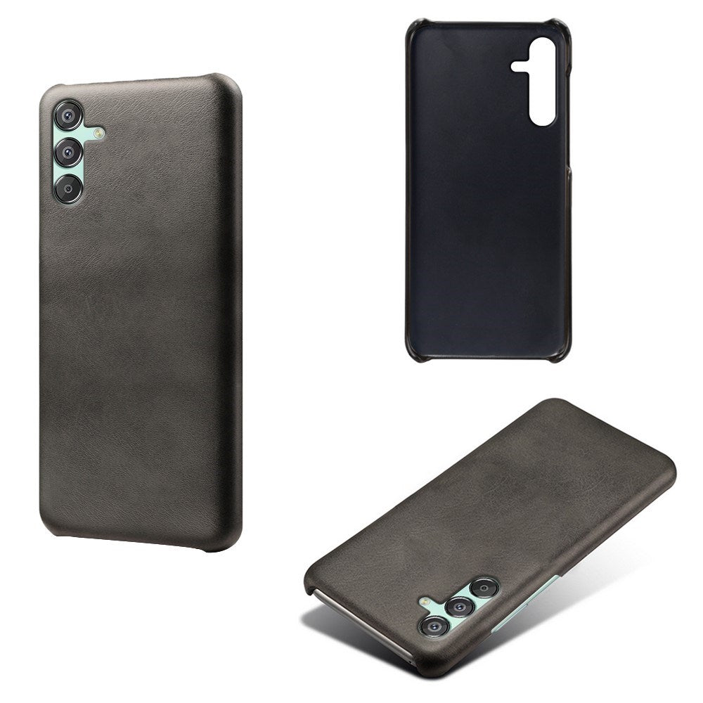 EIDERWOOD Samsung Galaxy M15 (5G) Kunstlæder Bagside Cover - Sort