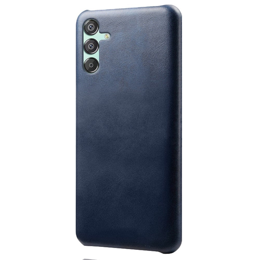 EIDERWOOD Samsung Galaxy M15 (5G) Bakdeksel i imitert skinn - Blå