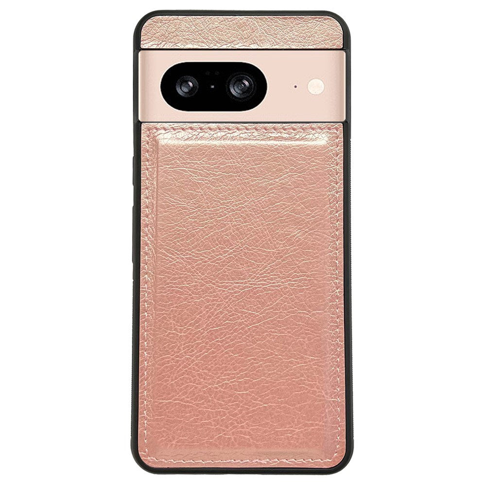 EIDERWOOD Google Pixel 9 / 9 Pro Læderbelagt Plastik Bagside Cover - Rose Gold